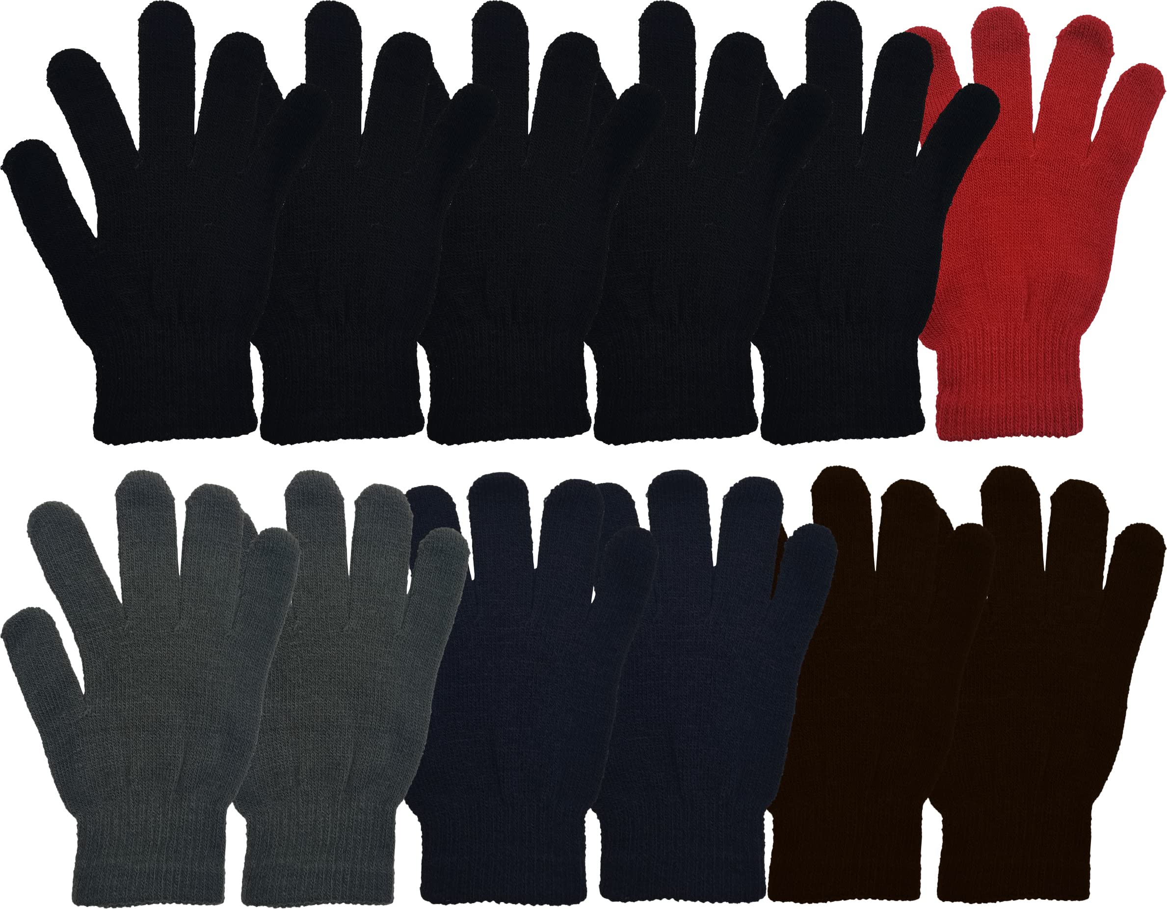 96x Winter Gloves, Beanies, Crew Socks, Neck Warmers Donation Charity Care Bulk Bundle (24 Beanies / 24 Pairs Gloves / 24 Neck Gaiters / 24 Pairs Crew Socks(Black))