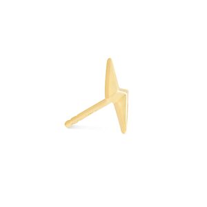 Kendra Scott Lightning Bolt Mini Stud Earrings in 18k Gold Vermeil, Fine Jewelry for Women