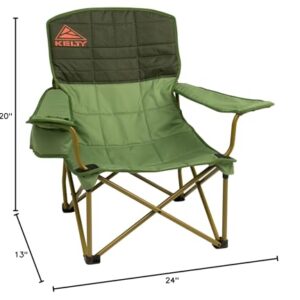 Kelty Lowdown Camping Chair – Portable, Folding Chair for Festivals, Camping and Beach Days, Dill