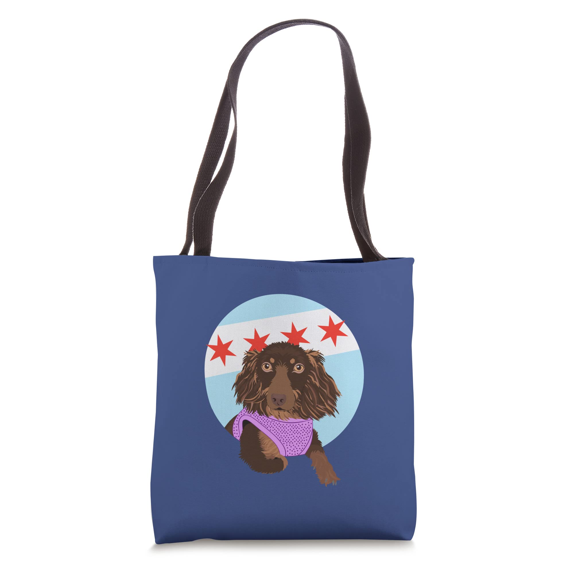 Chicago Doxie Tote Bag