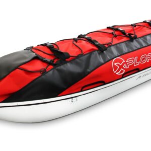 Fjellpulken Xplorer 168 cm Expedition Pulk, Ultimate Utility Sled for Extreme Adventures - Advanced Engineering, Durability, Comfort & Versatility Snow Sled