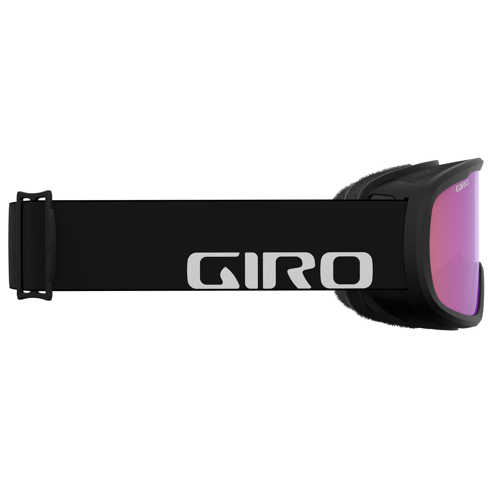 Giro Cruz Asian Fit Ski Goggles - Snowboard Goggles for Men, Women & Youth - Anti-Fog - OTG - Black Wordmark Strap with Yellow Boost Lens