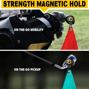 SisterAling Putter Ball Retriever Magnetic Clip for Golf Towel