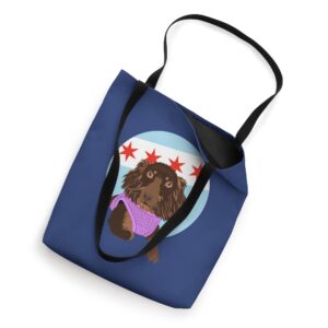 Chicago Doxie Tote Bag