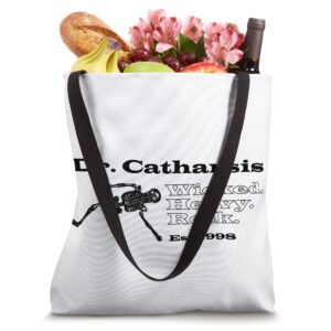 Dr. Catharsis WHR Est.1998 (black) Tote Bag