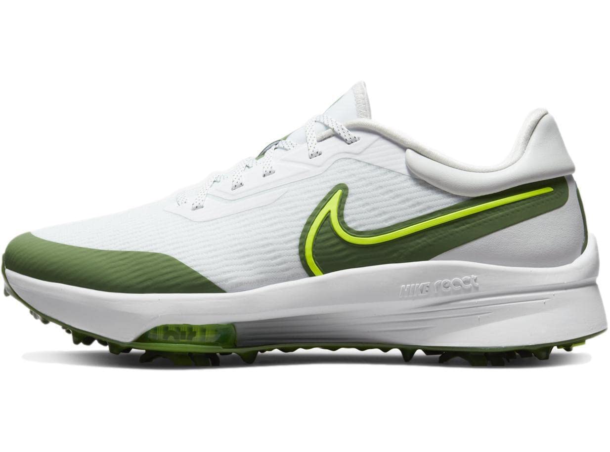 Nike Air Zoom Infinity Tour Next% 'White Treeline Men's Golf Cleats (White/Treeline, us_Footwear_Size_System, Adult, Men, Numeric, Medium, Numeric_13)