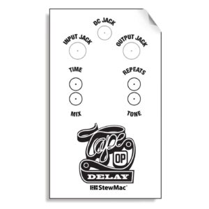 StewMac Tape Op Delay Pedal Kit, With Bare Enclosure (2353)