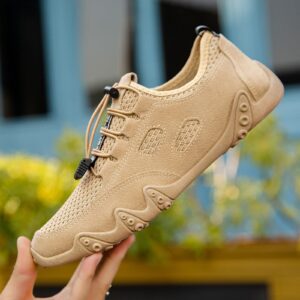 ZHOUXINGB Sneakers for Women, Summer Sandals for Women Dressy Outdoor Sandals Cycling Sneakers Zip Up Shoes Wedge Flats Dressy Sandals Women Indoor Coffee