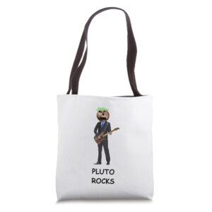 the five dwarfs / pluto rocks tote bag