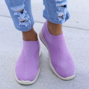 ZHOUXINGB Sneakers for Women, House Slippers for Women Diamond Sandals Wedding Sneakers Zip Up Shoes Chunky Heel Heels One Strap Women's Sandals Purple