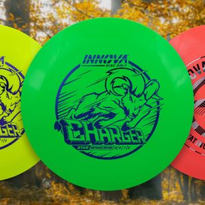 Innova Disc Golf Star Charger Distance Driver High Speed, Straight Flying Distance Driver (Colors Will Vary) (173-175g)