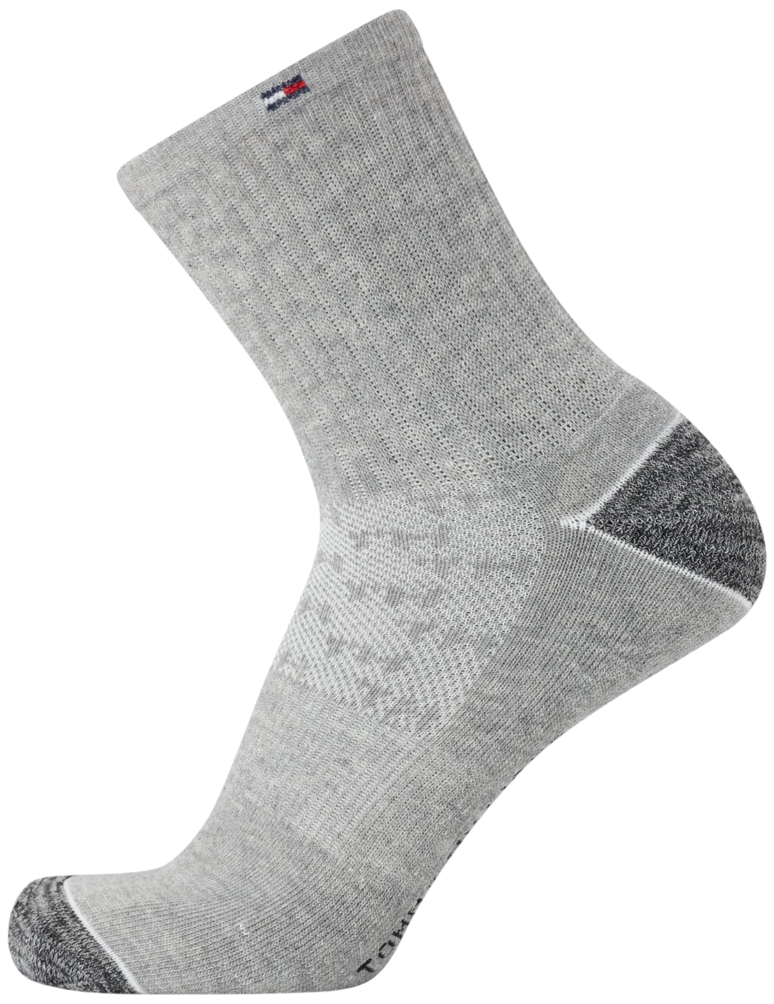 Tommy Hilfiger Men's Socks - Athletic Cushioned High Quarter Cut Socks (6 Pack), Size 7-12, Black Assorted