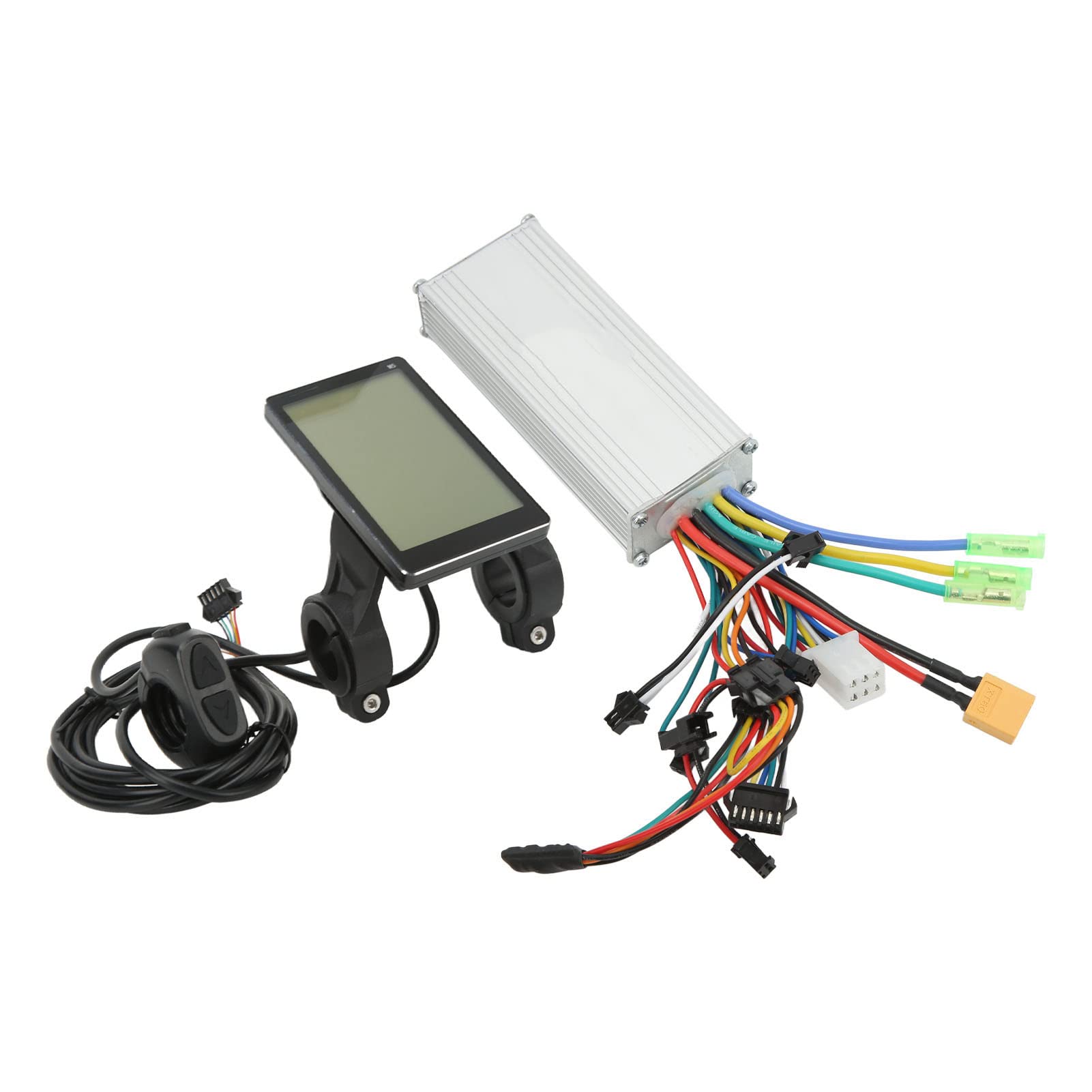 RiToEasysports 48V 60V 500W Electric Bike Brushless Controller Kit, Electric Scooter Motor Brushless Controller Kit with LCD Display Panel