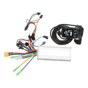 RiToEasysports 48/60V 500W Electric Bike Brushless Controller LCD Display, Scooter Motor Brushless Controller Instrument Pointer Set