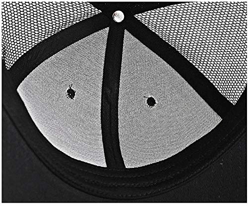 MUNULA Oversize Large Mesh Trucker Hat Big Head Hats for Men XXL Baseball Cap Breathable Dad Hat Adjustable 22.8"-24.8" (Black)