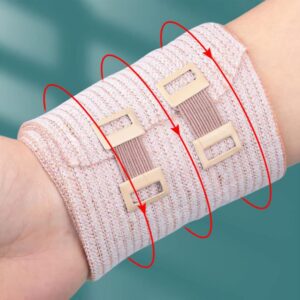 FOMIYES 3pcs Elastic Supplies Wrap Trans Tape Elastic Sports Tape Paper Tape Wrap Compression Thigh Wrap Compression Strap Elastic Fibers Stripe