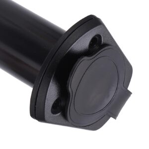 Fishing Boat Rod Holder, Kayak Flush Mount Plastic Fishing Socket Tackle Accessory Tool for Kayak Boat Canoe