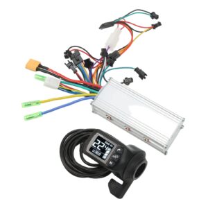 RiToEasysports 48/60V 500W Electric Bike Brushless Controller LCD Display, Scooter Motor Brushless Controller Instrument Pointer Set