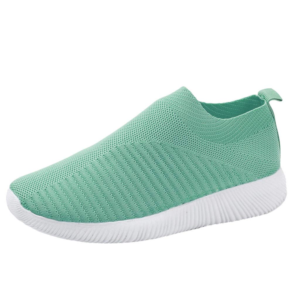 ZHOUXINGB Slippers for Women, Slip On Shoes for Women Outdoor Sandals for Home Sneakers Steel Toe Shoes Cute Boots Dressy Sandals Women Heels Dressy Mint Green