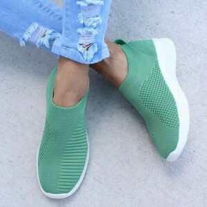 ZHOUXINGB Slippers for Women, Slip On Shoes for Women Outdoor Sandals for Home Sneakers Steel Toe Shoes Cute Boots Dressy Sandals Women Heels Dressy Mint Green