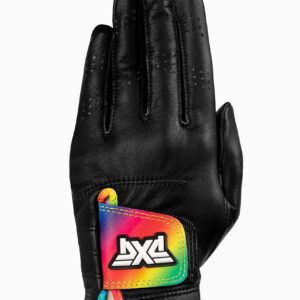 PXG Women's Pride Premium Fit Players Golf Glove - 100% Cabretta Leather with Cotton-Based Elastic Rainbow Wristband