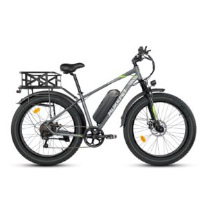 mukkpet suburban electric bike for adults 500w electric mountain bikes 26'' * 4.0 all terrain tire electric bicycle 48v 13ah bms removable lithium battery shimano 7-speed electric bike