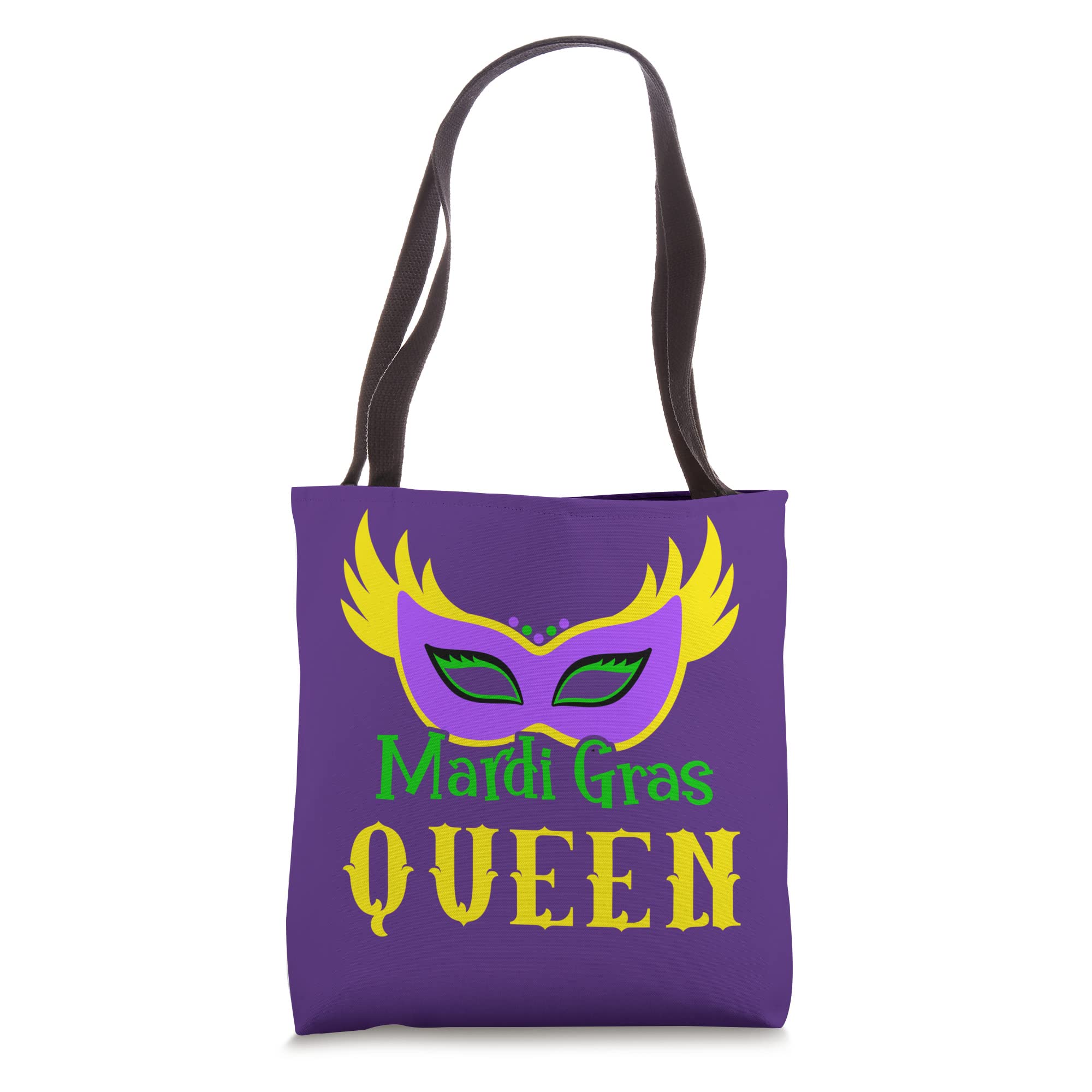 Mardi Gras Queen New Orleans / Celebrate Louisiana Purple Tote Bag