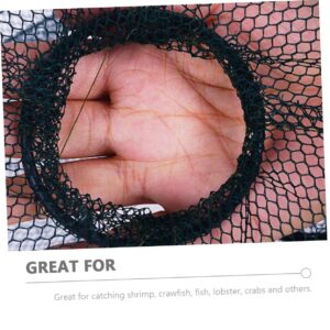 BIUDECO 6 Pcs Fishing Shrimp Trap Crawfish Trap Crab Trap for Blue Crabs Minnow Trap Folding Fish Net Fishing Cast Net Crab Net Traps for Blue Crabs Fishing Net Shrimp Net Lobster Trap