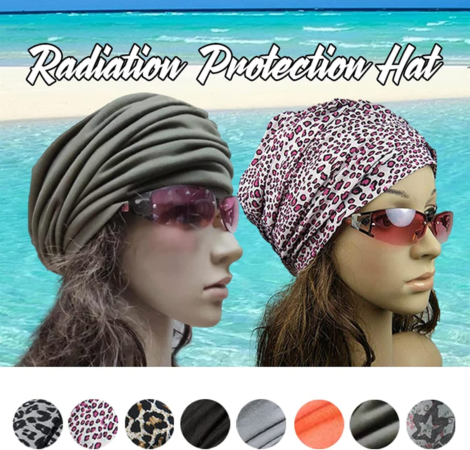 ZAMAKS Unisex Anti Radiation Cap,Multicolor EMF Protection Hat Microwave Protection Beanies Protect The Body from Radiation Injury (Color : J, Size : One Size)