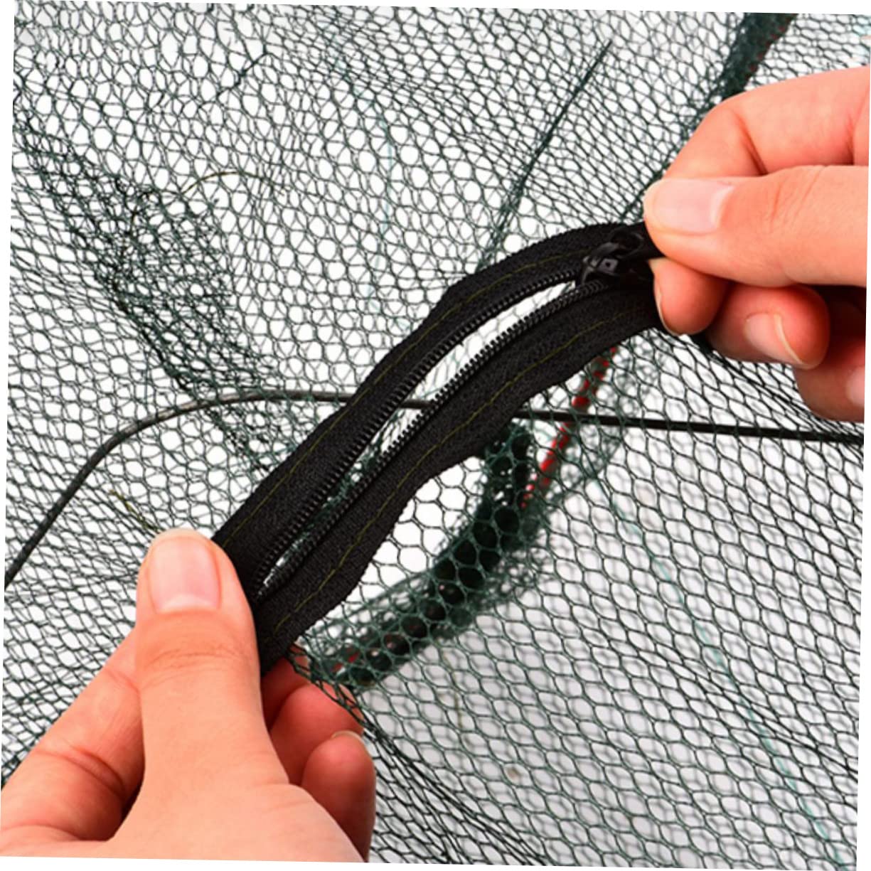 BIUDECO 6 Pcs Fishing Shrimp Trap Crawfish Trap Crab Trap for Blue Crabs Minnow Trap Folding Fish Net Fishing Cast Net Crab Net Traps for Blue Crabs Fishing Net Shrimp Net Lobster Trap