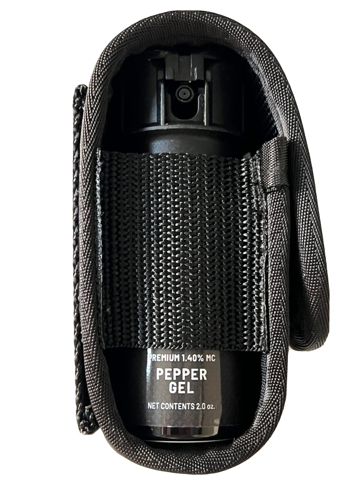 REDD Pepper Spray, Tactical Nuke - (1.40% MC) Maximum Strength Pepper Gel and Nylon Holster - (2 oz)