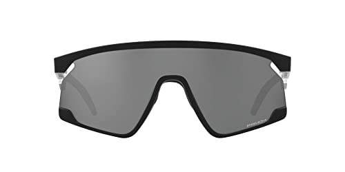 Oakley Unisex Sunglasses Matte Black Frame, Prizm Black Lenses, 39MM