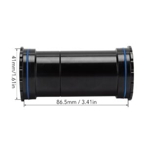 BuyWeek Bike Bottom Bracket, Press in Type BB8624 Bicycle Bearing Bottom Bracket Road Bike Bottom Bracket Replacement 86.5‑92mm for SRAM