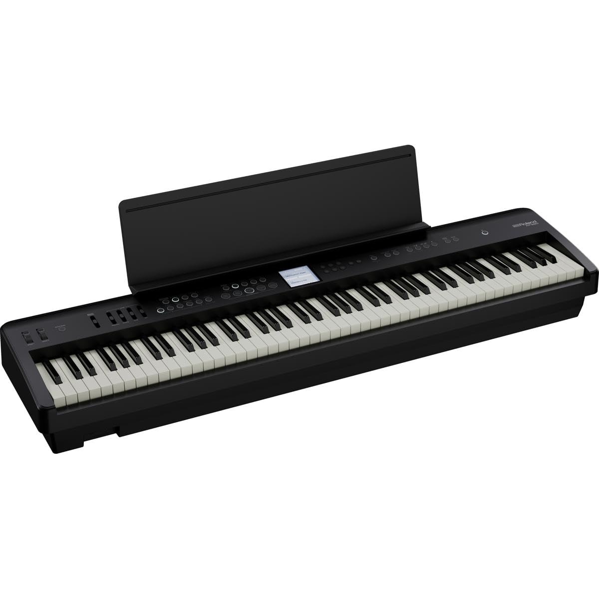 Roland FP-E50 88-Key SuperNATURAL Digital Piano Bundle with Keyboard Stand Bench with Sustain Pedal, Monitoring Headphones