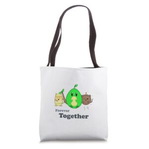 forever together tote bag