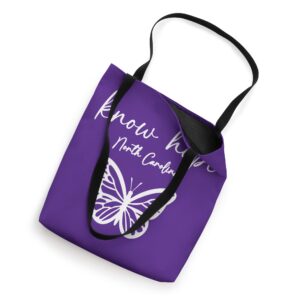 Know Hope North Carolina Tote Bag