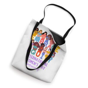 2023 International Women's Day IWD Embrace Equity Tote Bag