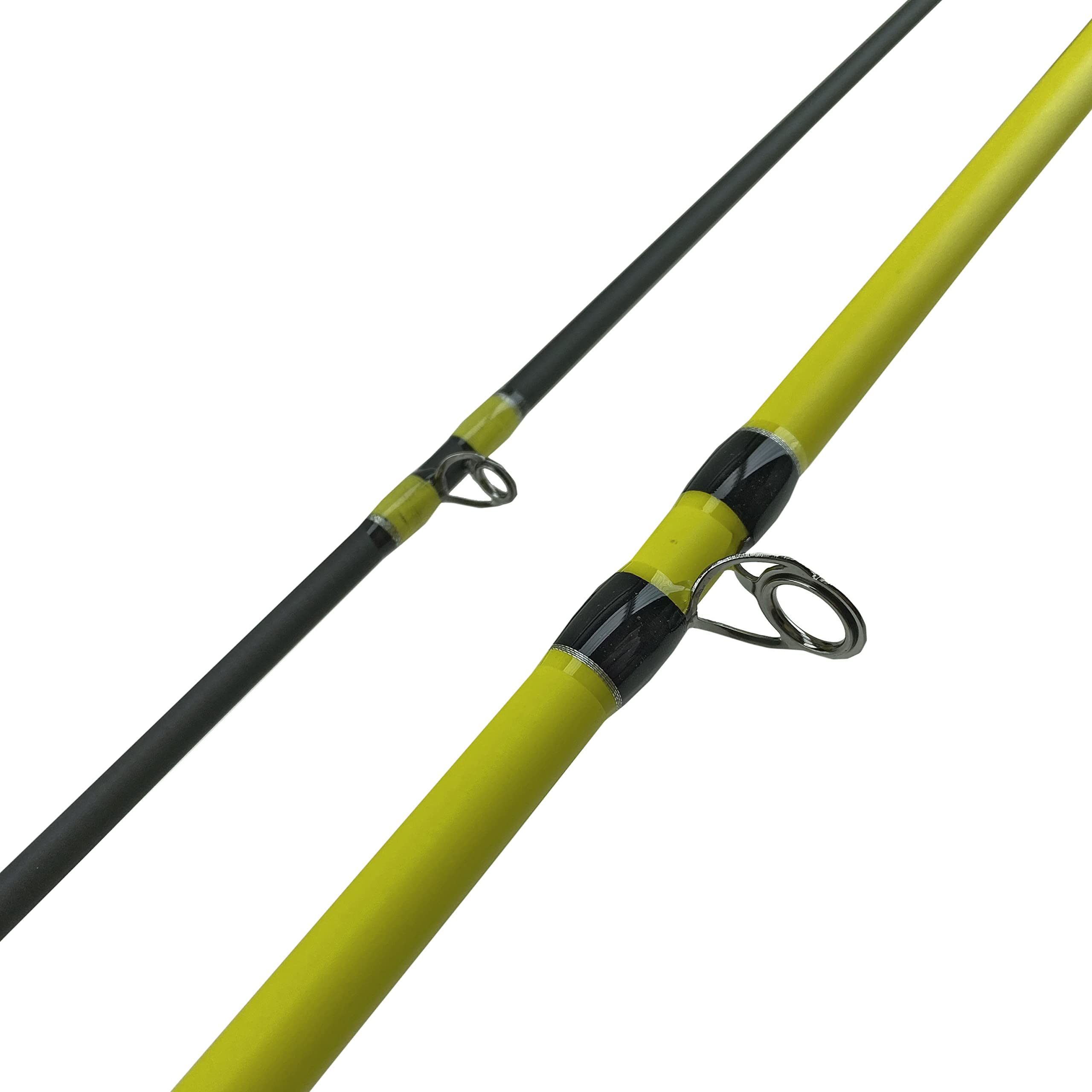 Outlaw Pro Series 12’ Crappie Spinning 2-Piece Rod for Fishing (1 Rod)