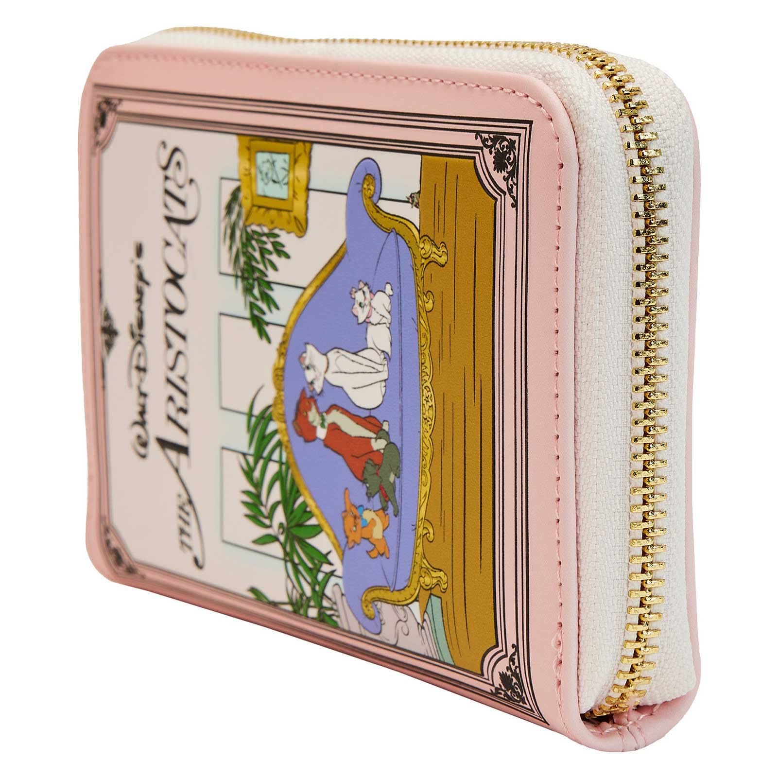 Loungefly Disney The Aristocats Book Zip Around Wallet Standard