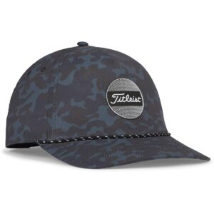 Titleist Boardwalk Rope Golf Hat Black/Camo One Size Fits Most