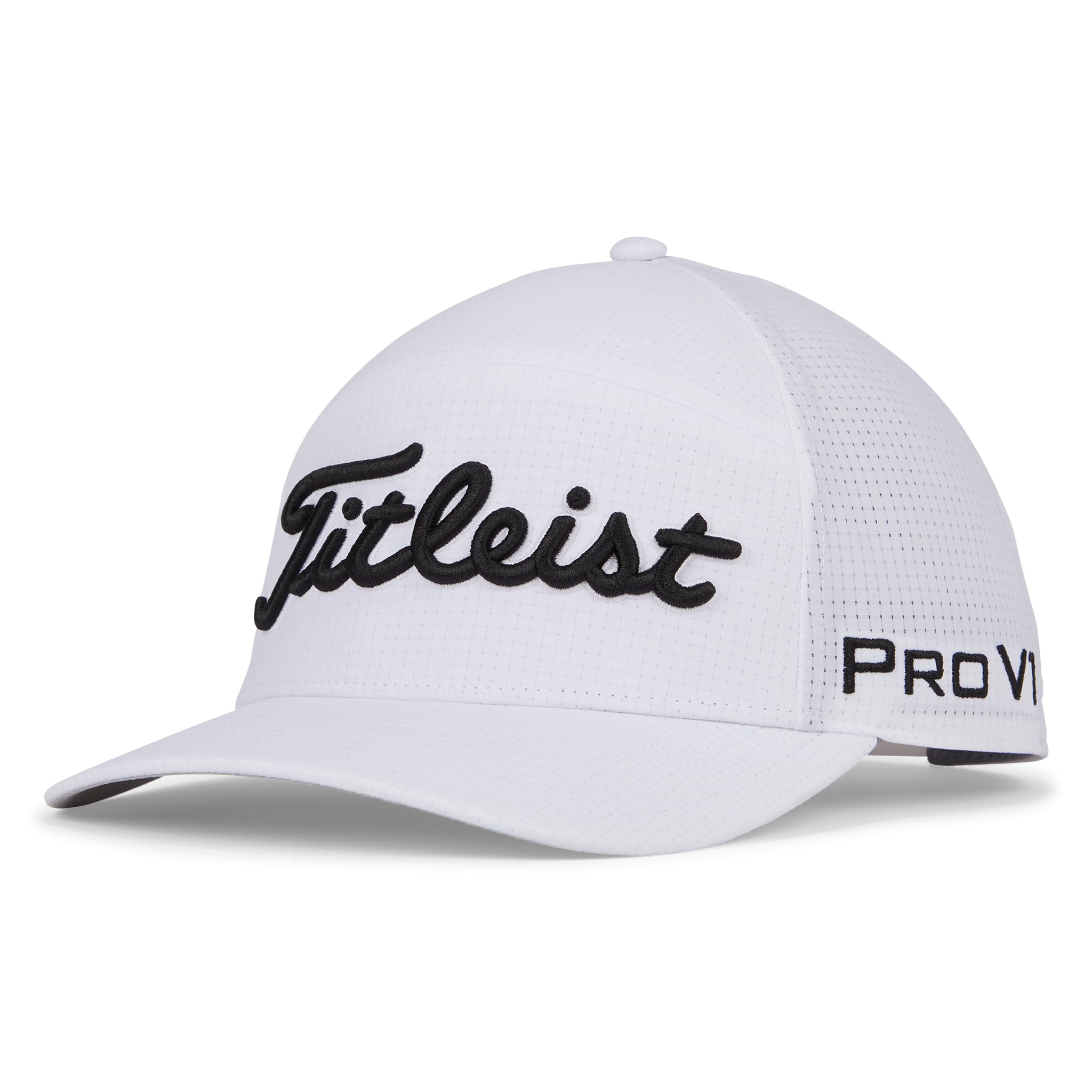 Titleist Tour Featherweight Golf Hat White/Black One Size Fits Most