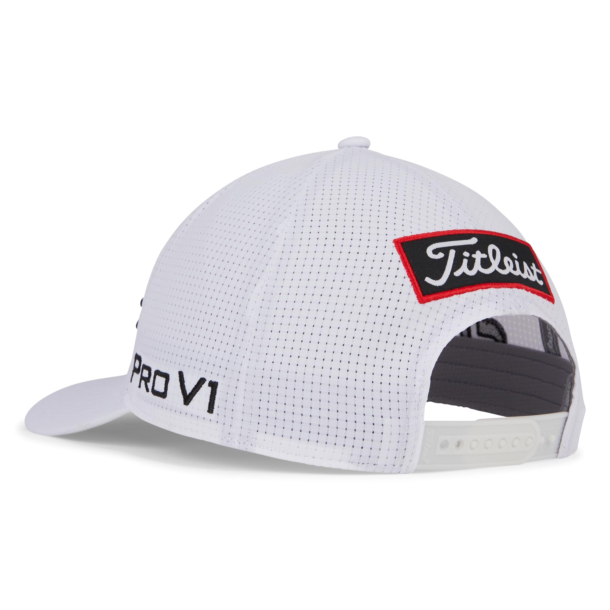 Titleist Tour Featherweight Golf Hat White/Black One Size Fits Most