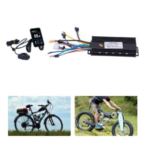 OCASAMI E-Bike Controller 48V 1200W Bicycle Brushless Motor Controller Kit, Electric Bicycle Motor Kit with LCD Display Color Screen Kit for Electric Bicycle Scooter DIY Part | US Stock