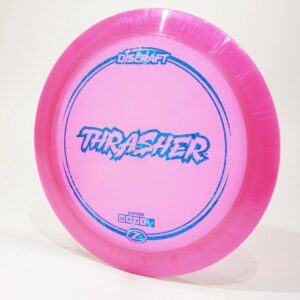 discraft thrasher (z line) driver golf disc, pick weight/color [stamp & exact color may vary] pink 167-169 grams