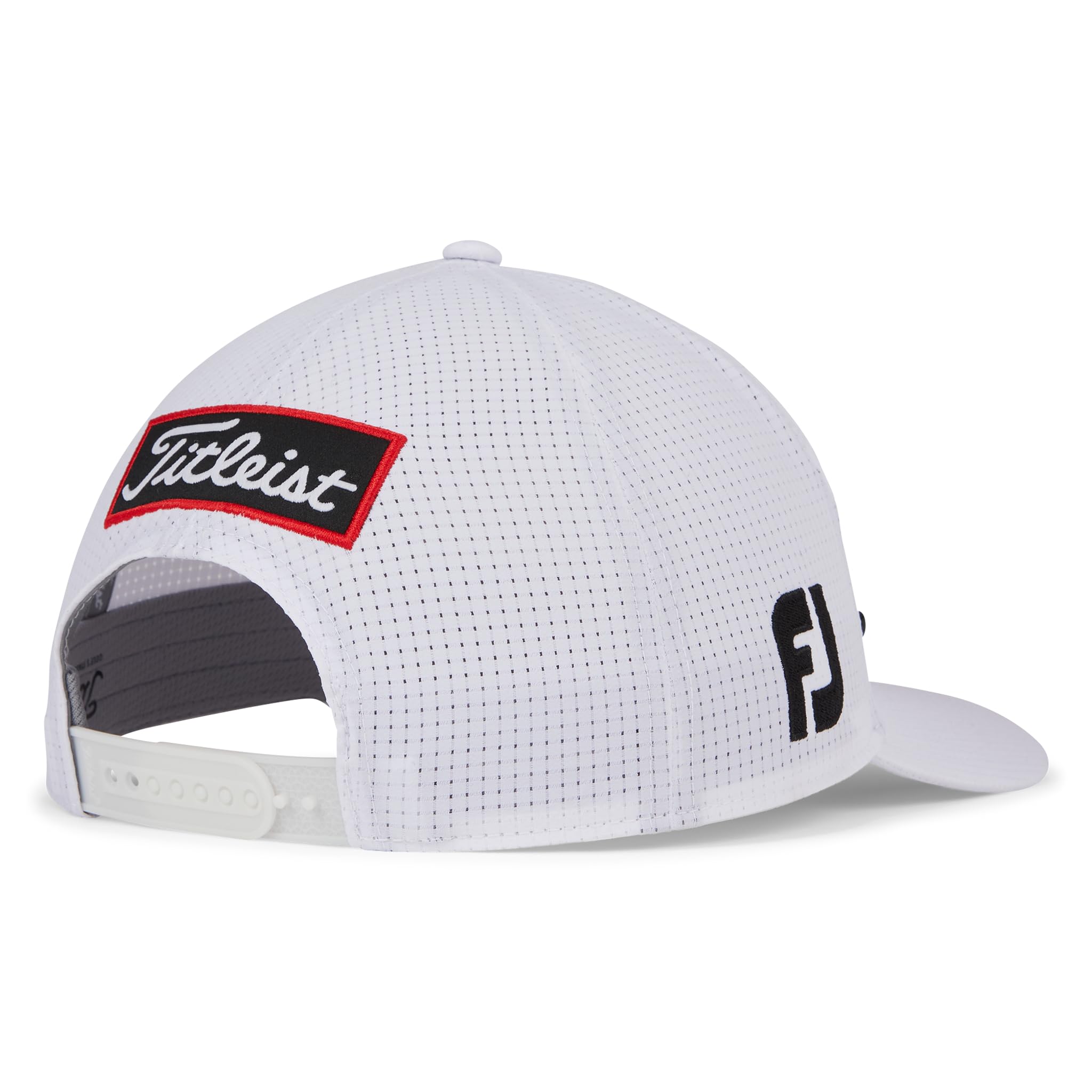 Titleist Tour Featherweight Golf Hat White/Black One Size Fits Most