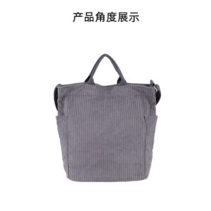 CYUREAY Tote Bag for Women, Dark Grey