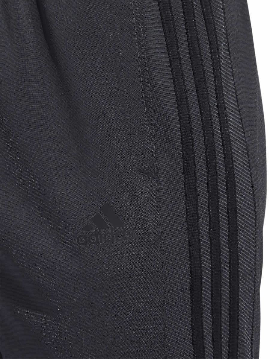 adidas Mens Midweight Essential Tricot Zip Track Pants (as1, Alpha, l, Regular, Regular, Carbon/Black)