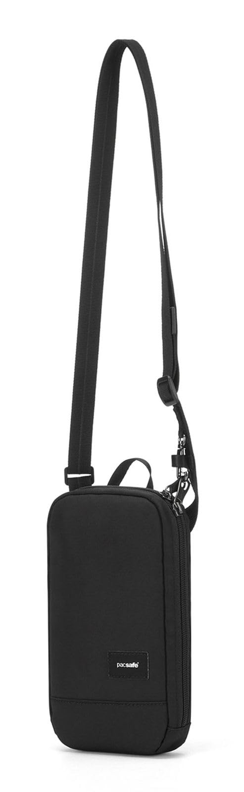 Pacsafe RFIDsafe RFID Blocking Tech Crossbody, Black