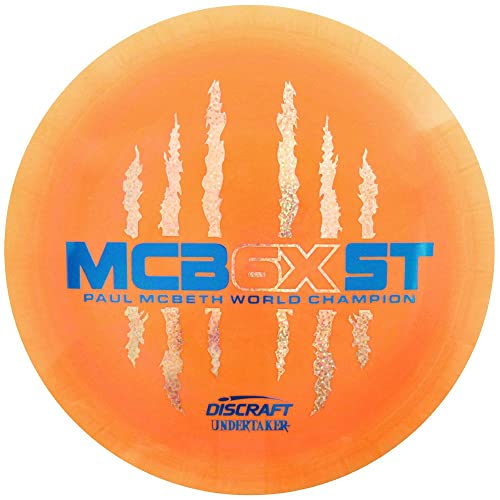 Discraft Limited Edition Paul McBeth 6X Commemorative McBeast Stamp Undertaker Distance Driver Golf Disc - 173-174g