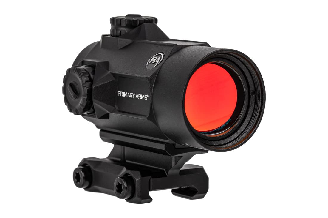 Primary Arms SLX MD-25 Gen II Rotary Knob 25mm Microdot Gen with AutoLive - 2 MOA Red Dot Reticle